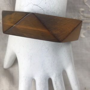 Boho Wooden dimensional bracelet